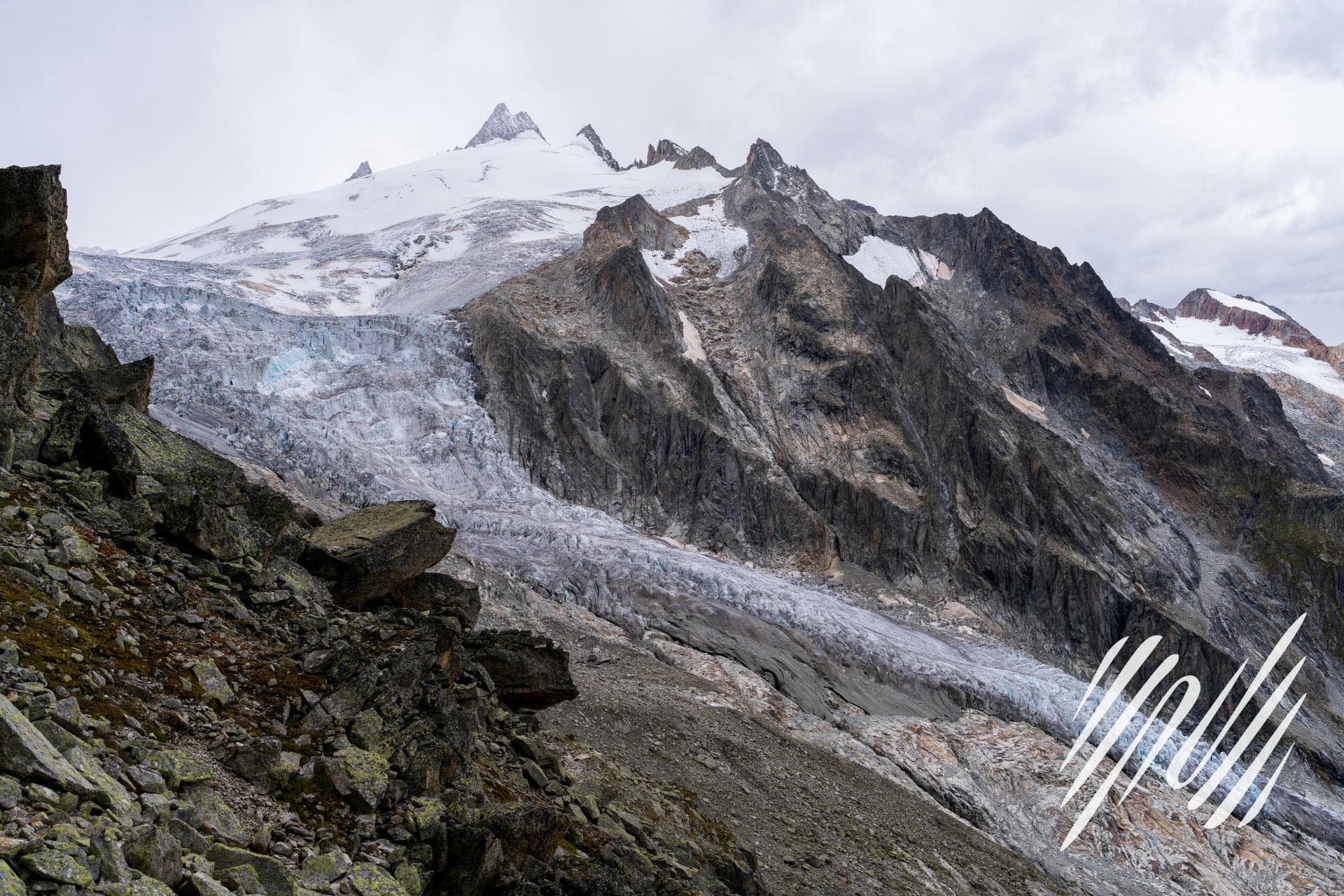 Alpine Glacier Valley